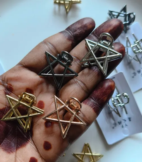 Mini Metal Clutches - Star